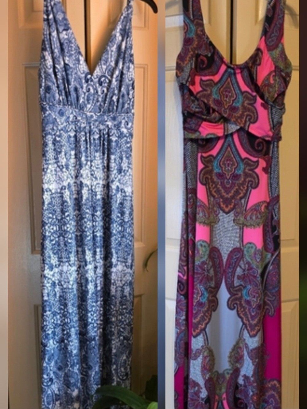 BOGO-TWO Dresses!!! VENUS & Pyramid Collection Multicolor Maxi Dresses!!